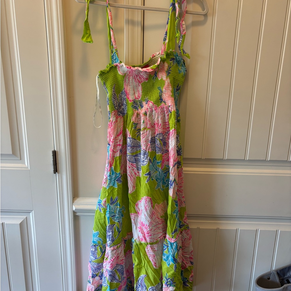 Lilly Pulitzer Rivera Midi Dress - size MEDIUM